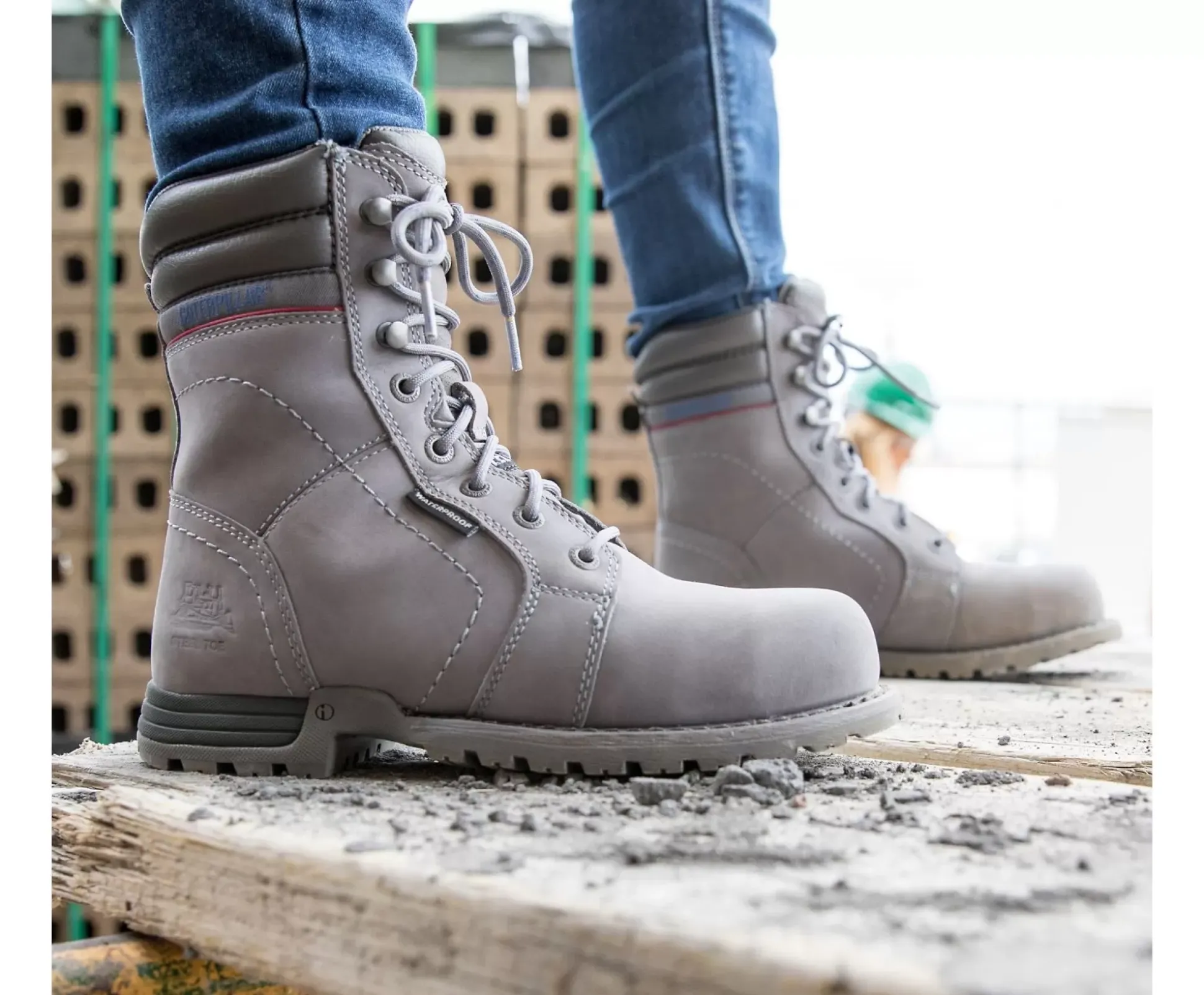 Echo Waterproof Steel Toe Work Boot