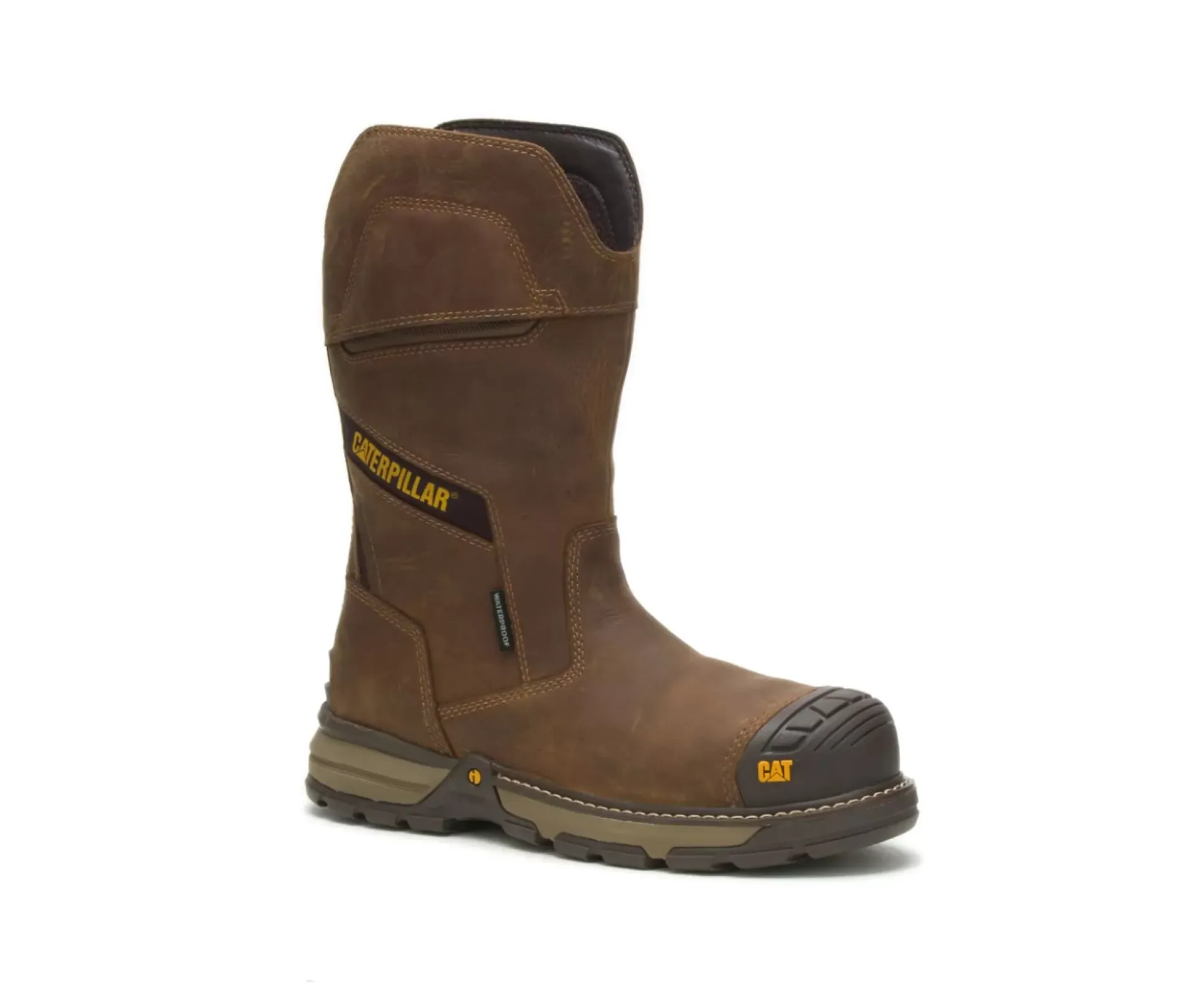 Excavator Superlite Pull-On Waterproof Carbon Composite Toe Work Boot
