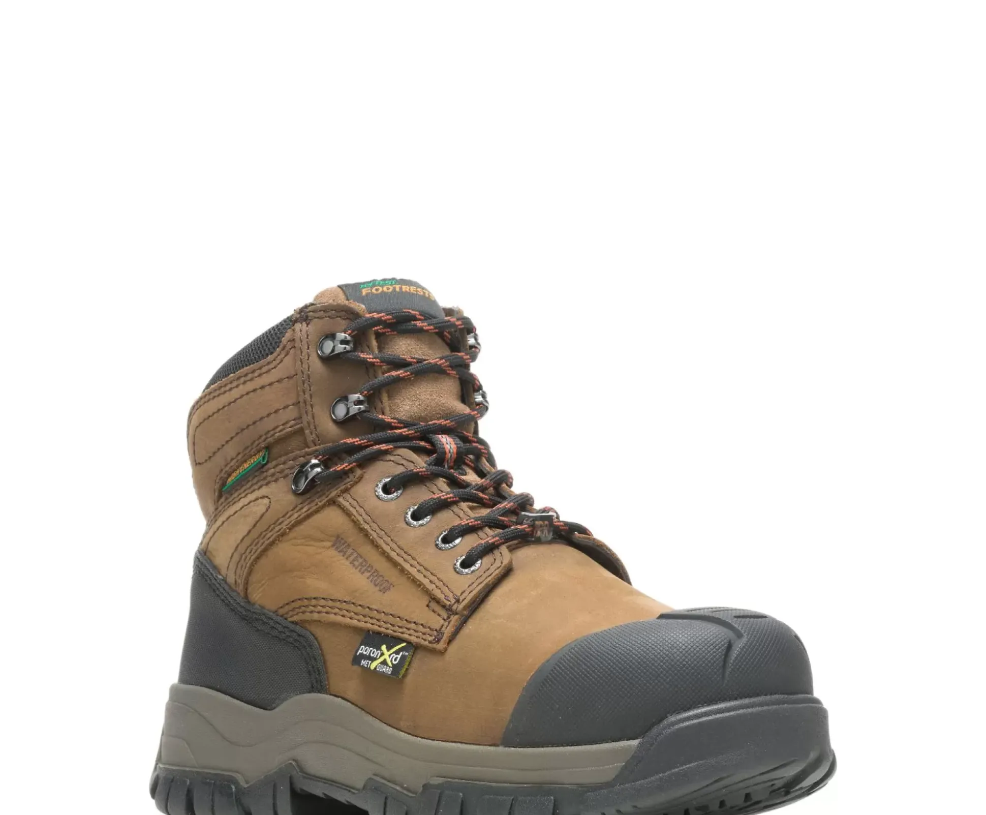 Footrests® High Energy Waterproof Metatarsal Guard Puncture Resistant Composite Toe 6" Work Boot