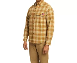 Glacier Heavyweight Long Sleeve Flannel Shirt
