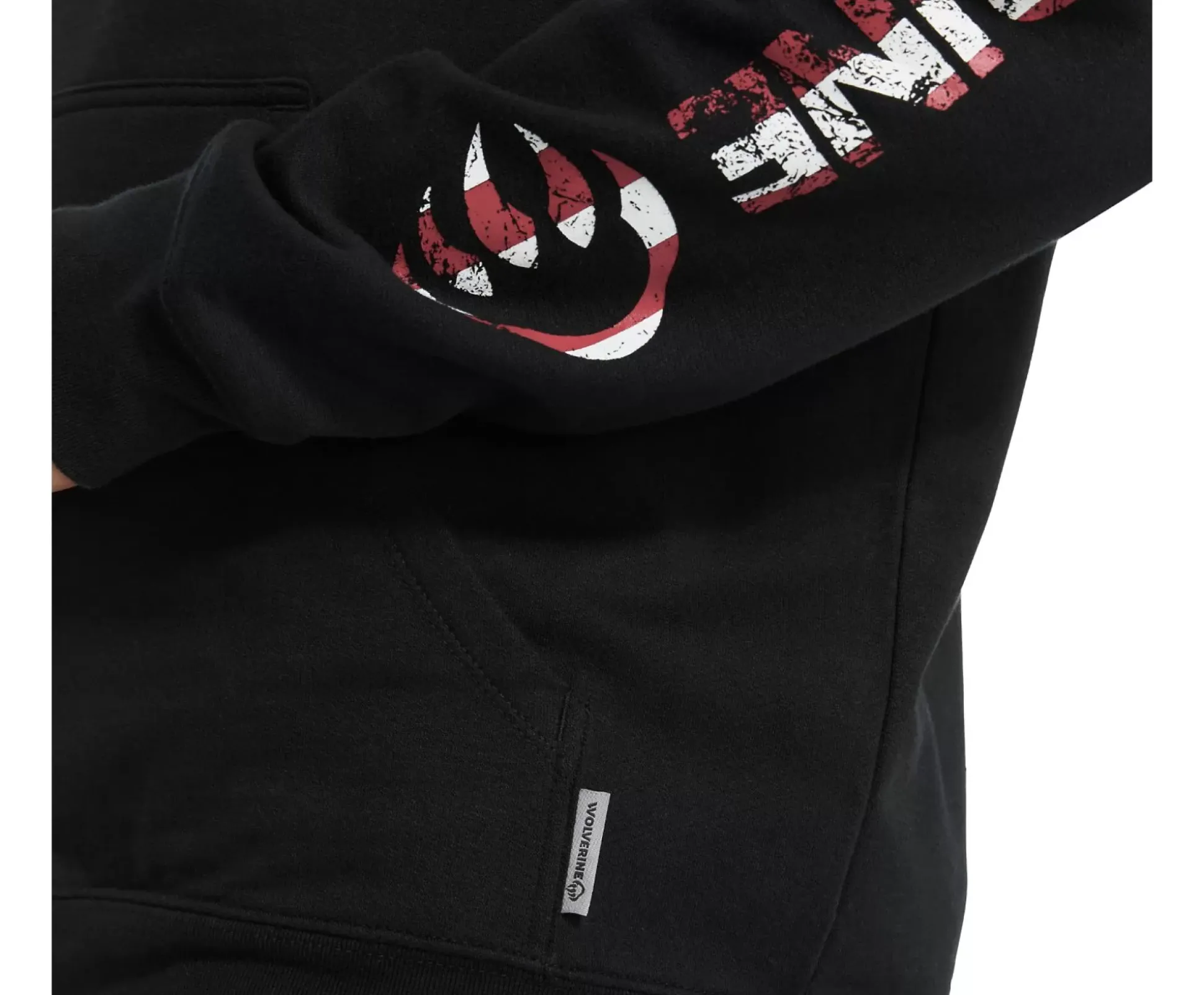 Graphic Hoody - Americana Sleeve
