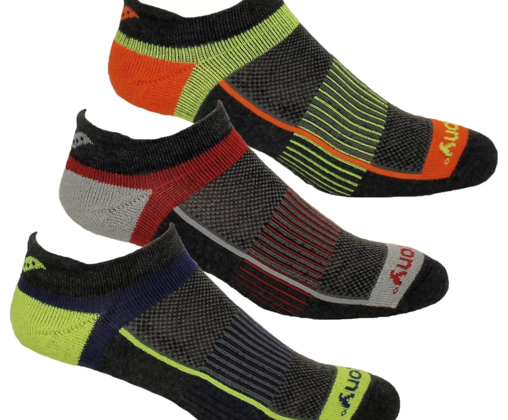 Inferno No Show Tab 3-Pack Socks