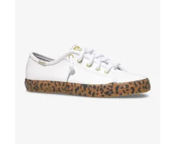 Kickstart Leopard Foxing Slip On Sneaker