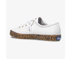 Kickstart Leopard Foxing Slip On Sneaker