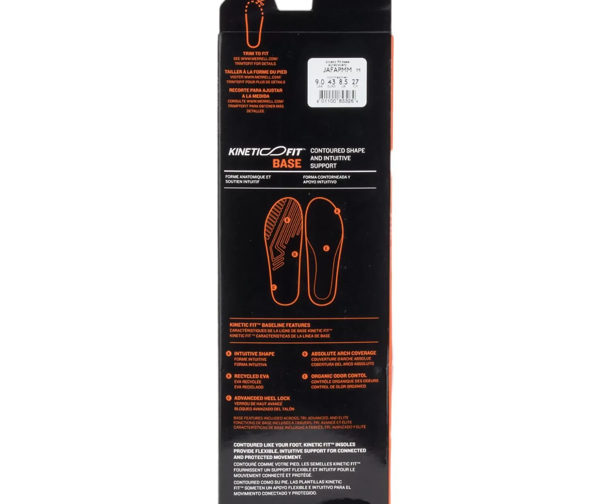 Kinetic Fit™ Base Al Footbed Wide Width