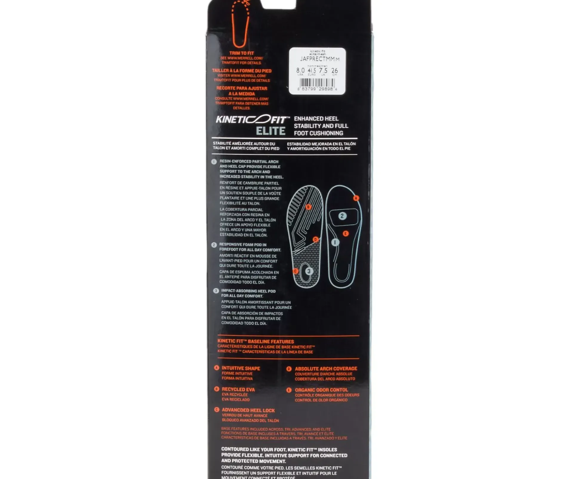Kinetic Fit™ Elite Footbed Wide Width