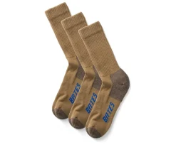 3-Pk Cotton Crew Sock