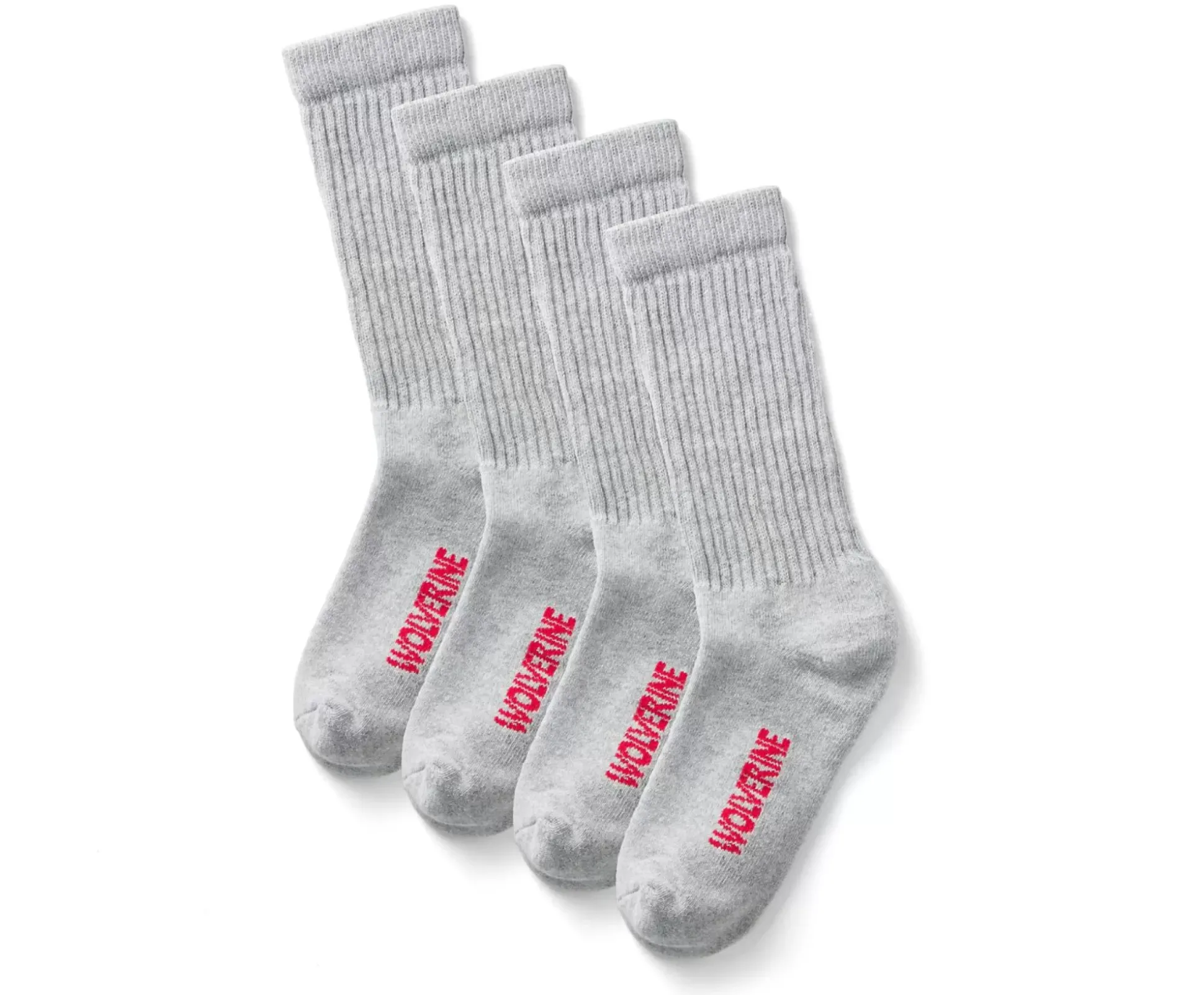 4-Pk. Full Cushion Cotton Crew Sock