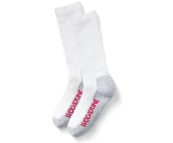 2-Pk. Steel Toe Cotton Mid-Calf Sock
