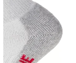 2-Pk. Steel Toe Cotton Mid-Calf Sock