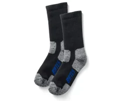 2-Pk Utility Crew Sock