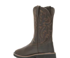 Rancher Square-Toe Steel-Toe Wellington