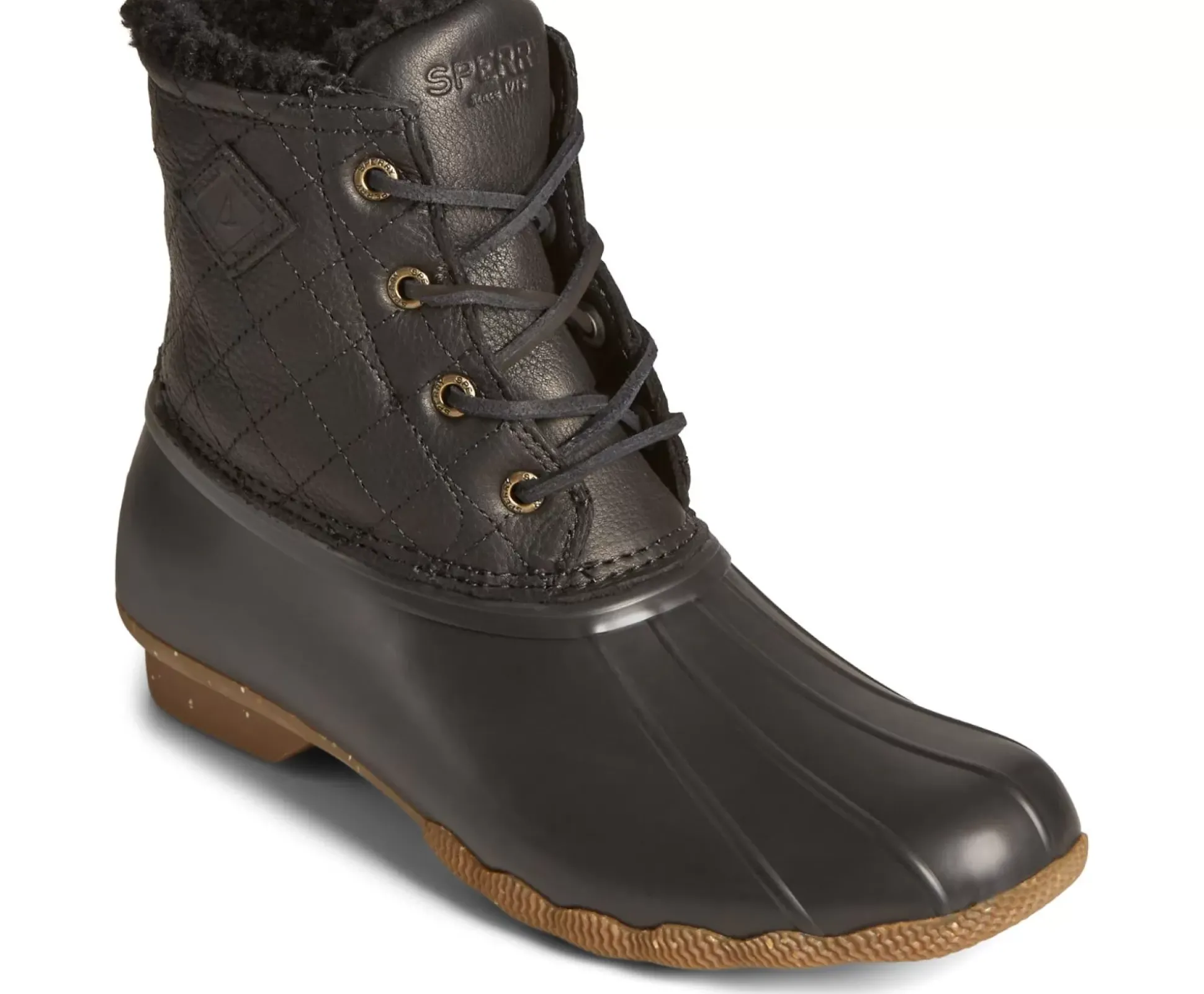 Saltwater Winter Luxe Leather Duck Boot