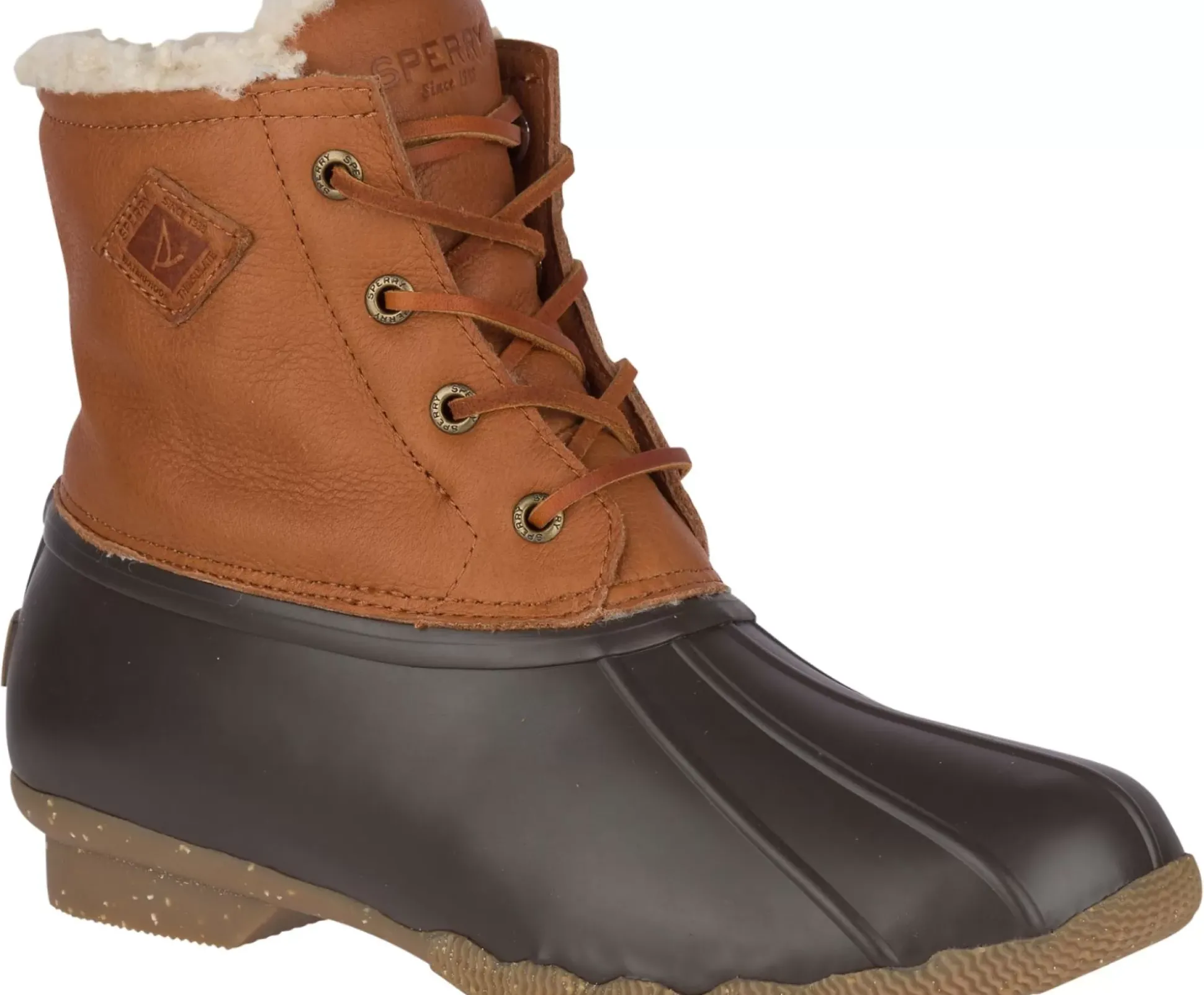 Saltwater Winter Luxe Leather Duck Boot