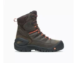 Strongfield Leather 8" Thermo Waterproof Comp Toe Work Boot Wide Width