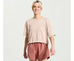 Unwind Crop Short Sleeve