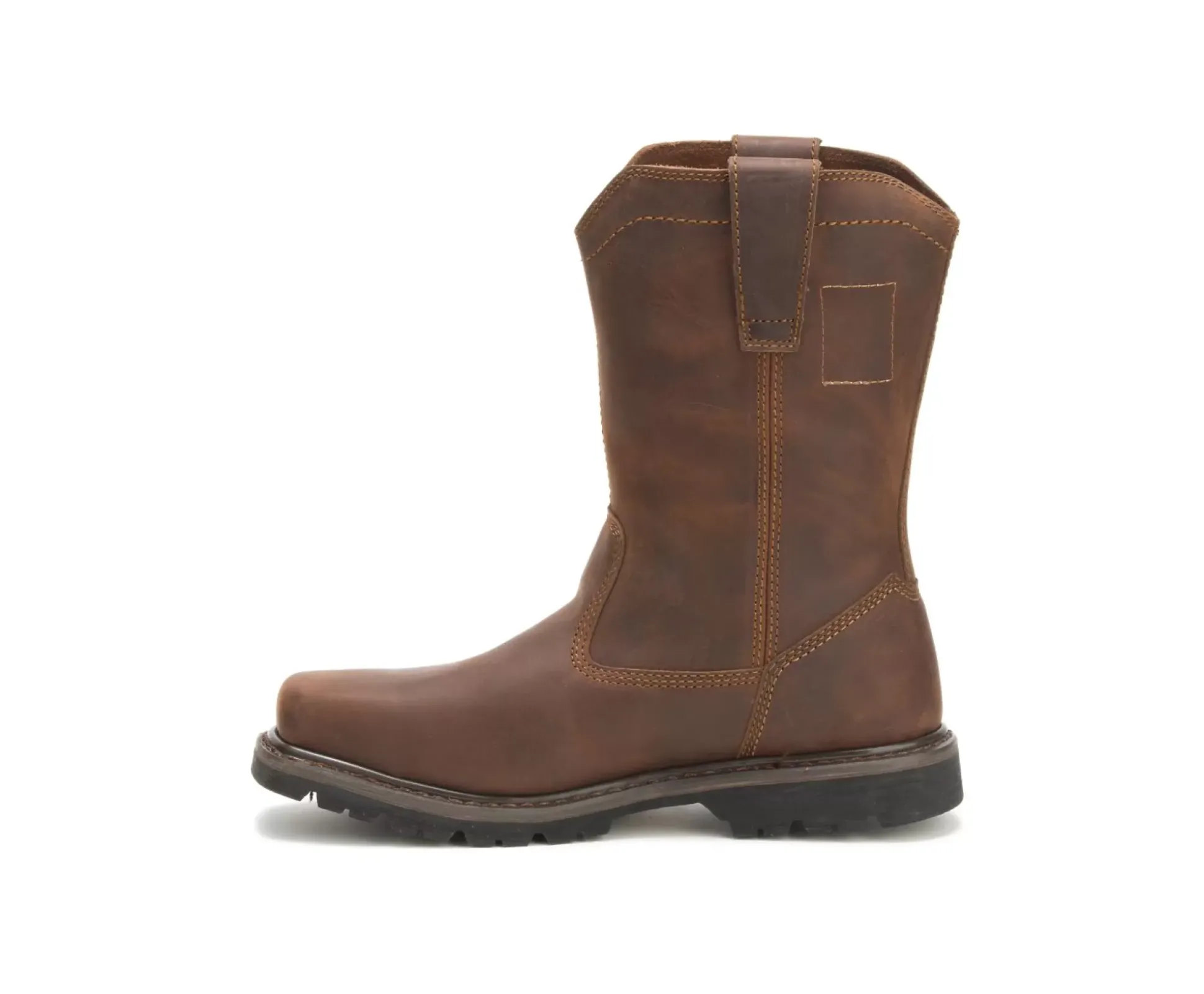 Wellston Pull On Steel Toe Work Boot